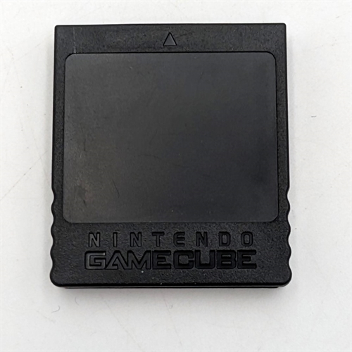 Nintendo Gamecube Memory Card 251 - 16MB - Sort - GameCube Tilbehør (B Grade) (Genbrug)